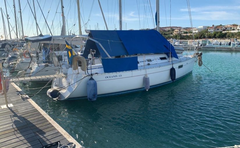 Beneteau Oceanis 321 Clipper с двигателем Yanmar 24 л.с. за 33 000 евро!