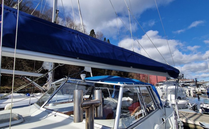 Finnsailer 38 с новым гротом и двигателем Perkins за 29 500 евро!