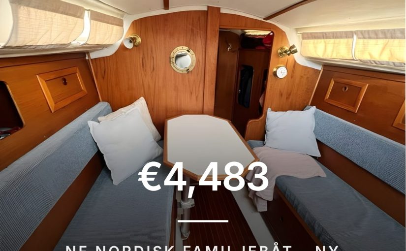 Nordic Family Boat с новым двигателем на гарантии — всего за 4 483 евро.