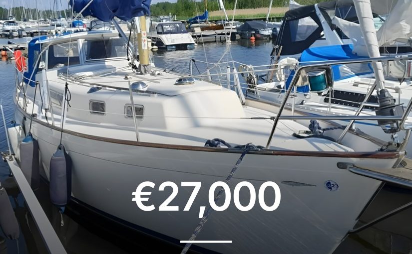 Hallberg Rassy Rasmus 35 с обслуженным мотором Volvo Penta — за 27 000 €.