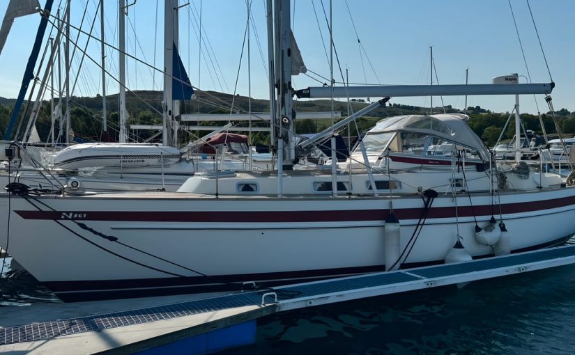 Najad 361, премиальная шведская крейсерская яхта за 68 552 евро.